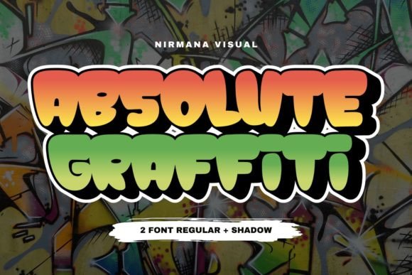 Absolute Graffiti: A Bold Display Font for Handmade Brands