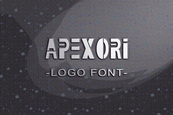 Apexori: A Playful Display Font for Digital Branding