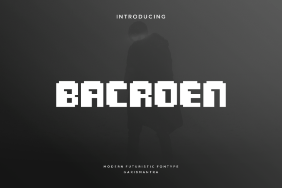 Bacroen: A Futuristic Display Font That Elevates Digital Branding