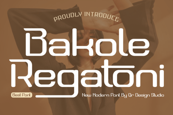Bakole Regatoni: A Display Typeface for Editorial Depth