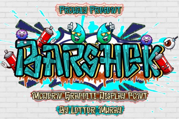 Barshek: A Display Font That Makes Your Headlines Pop