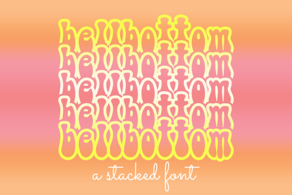 Bellbottom Display Font for Bold Digital Identity