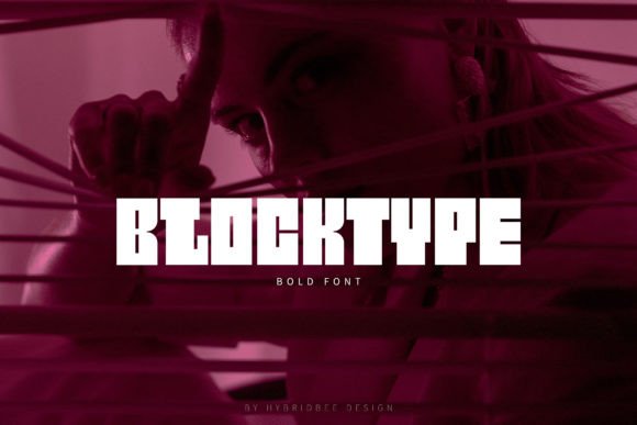 Blocktype: A Bold Display Font That Holds Its Own