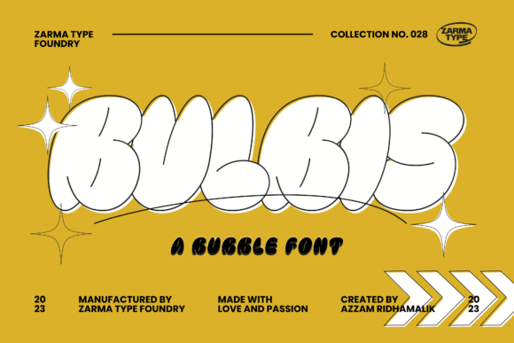 Bulbis: A Bold Display Font for Editorial Impact