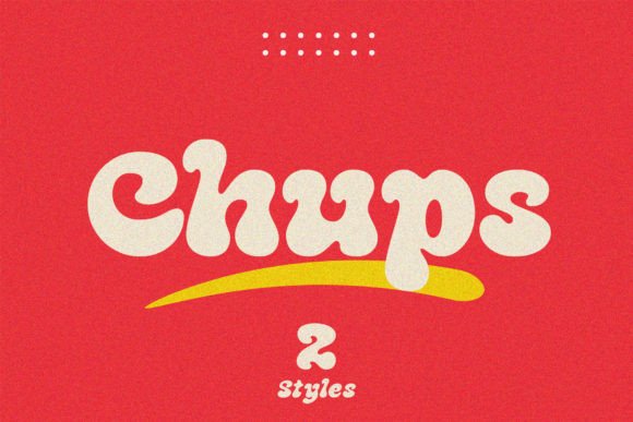 Chups: A Display Font That Brings Warmth to Editorial Moments