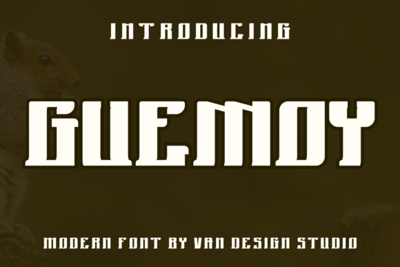 Guemoy: A Bold Display Font That Builds Brand Confidence