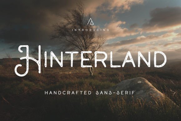 Hinterland: A Handcrafted Display Font for Authentic Digital Brands