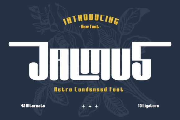 Jalmus: A Distinctive Display Font for Brand Identity