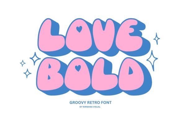 Love Bold: A Retro Display Font That Anchors Editorial Mood