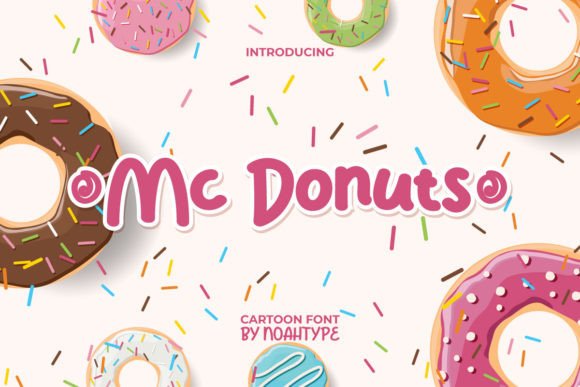 Mc Donuts: A Playful Display Font That Makes Your Brand Feel Like Home