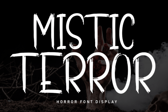 Mistic Terror: A Horror Display Font That Works on the Web