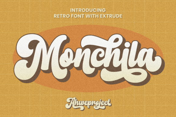 Monchila: A Retro Script Display Font That Feels Like a Design Win
