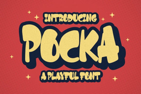 Pocka: A Playful Display Font for Editorial Impact