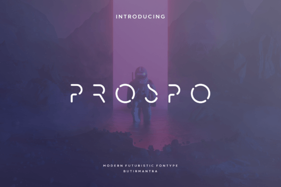 Prospo: A Modern Display Font for Handmade Brands