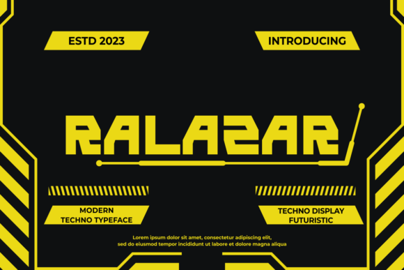 Ralazar Display Font for Handmade Creators