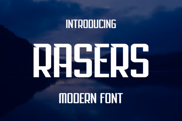 Rasers: A Bold Display Font That Elevates Real Small Business Branding