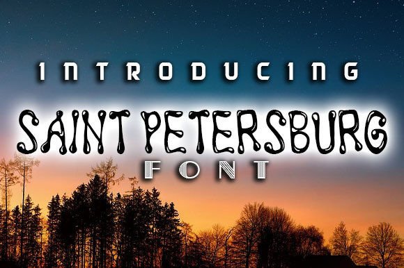 Saint Petersburg: A Display Font That Lifts Your Digital Brand