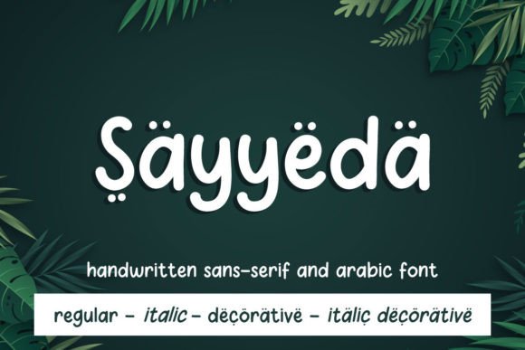 Sayyeda: A Thoughtful Display Font for Digital Brand Moments