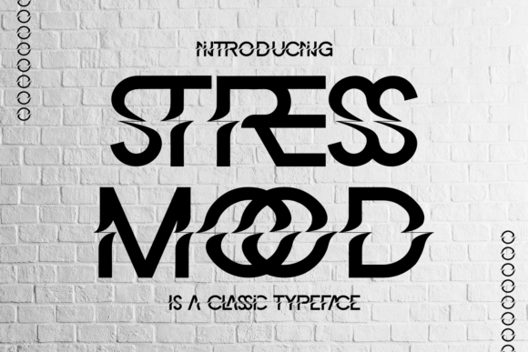 Stress Mood: A Dynamic Display Font for Editorial Impact