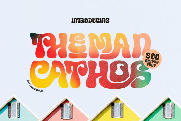 Theman Cathos: A Playful Display Font That Actually Works